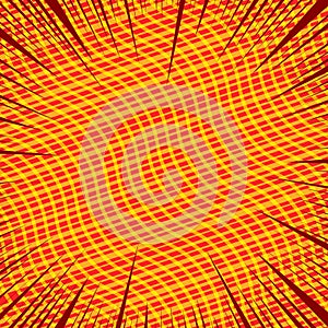 Comic abstract bright template