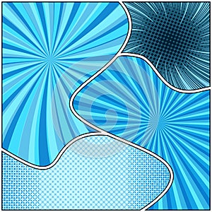 Comic abstract elegant background