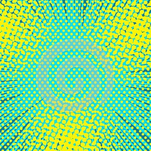 Comic abstract light concept