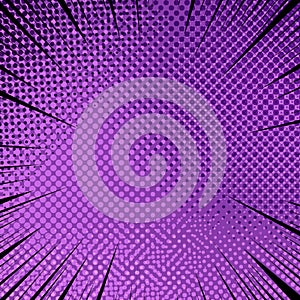 Comic abstract purple elegant background