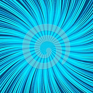 Comic blue dynamic background