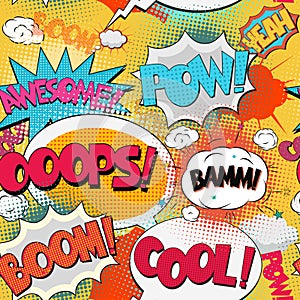 Comic Book Bubble Text