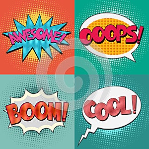 Comic Book Bubble Text