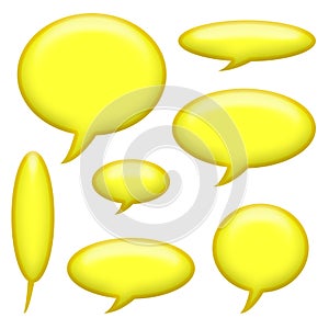 Comic Book Captions and Speech Bubbles