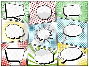 Comic book composition