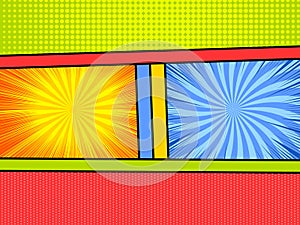 Comic book composition