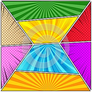 Comic book composition