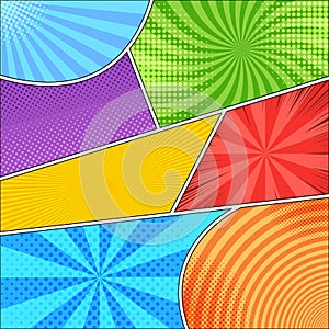 Comic book composition