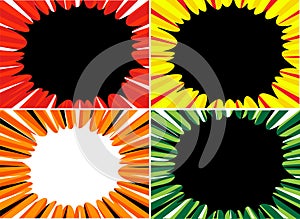 Comic book explosion superhero pop art style radial lines background. Manga or anime speed frame