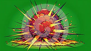 Comic Book Explosion