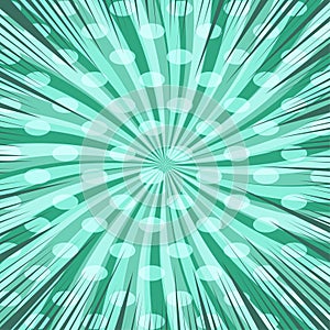 Comic book green background