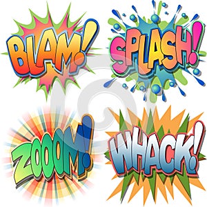 Comic Book Illustrations