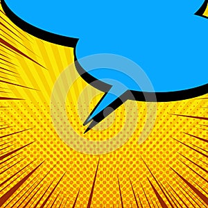 Comic book page dynamic template