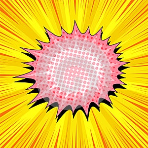 Comic book page dynamic template