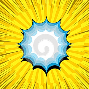 Comic book page template