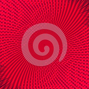 Comic book red bright background