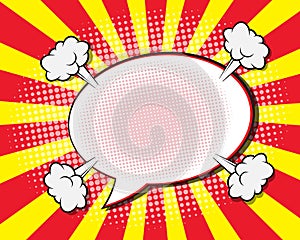 Comic Book Speech Bubble