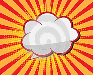 Comic Book Speech Bubble