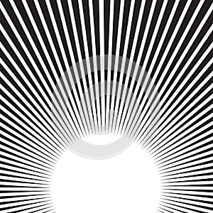 Comic book speed horizontal lines background