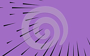 Comic book speed lines purple color