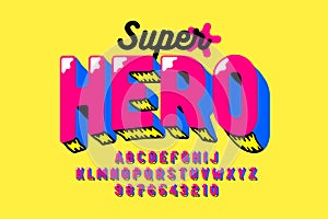 Comic Book style Superhero font