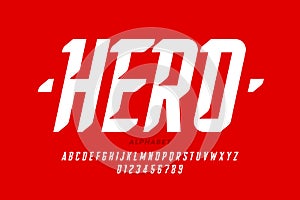 Comic book Superhero style font photo