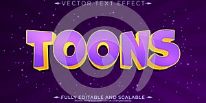 Comic book text effect, editable cartoon and pop art text style