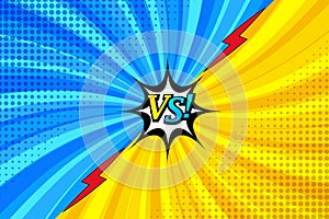 Comic book versus horizontal template