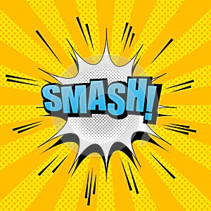 Comic bright background