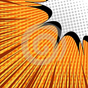 Comic bright dynamic template