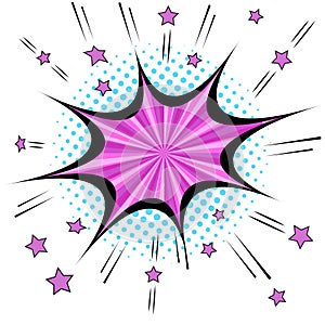 Comic bright super template