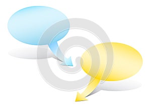 Comic bubble cartoon