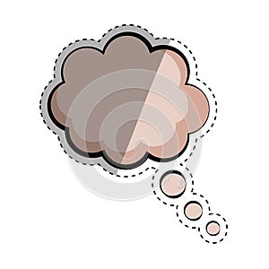 Comic bubble speakbox