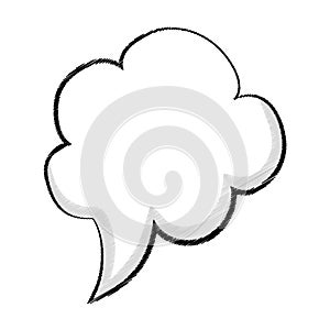 Comic bubble speakbox