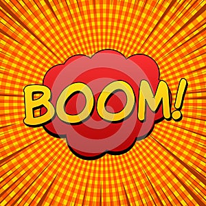 Comic burst template