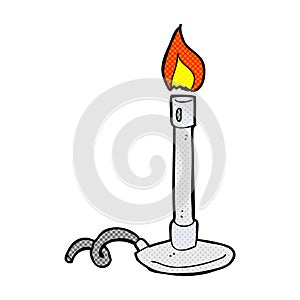 comic cartoon bunsen burner