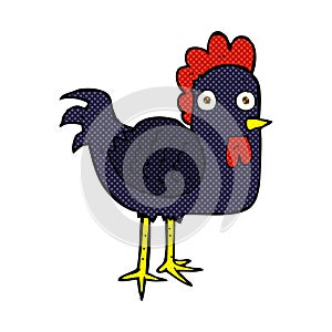 comic cartoon chicken