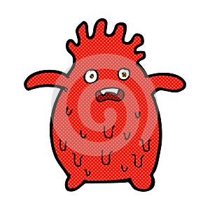 comic cartoon funny slime monster