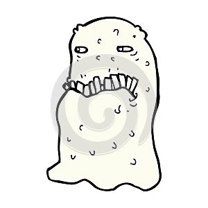 comic cartoon gross ghost