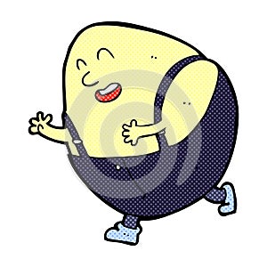 comic cartoon humpty dumpty egg character