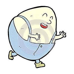 comic cartoon humpty dumpty egg character