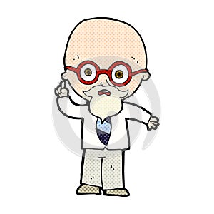 comic cartoon professor