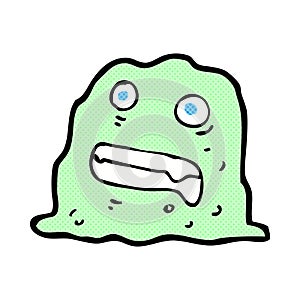 comic cartoon slime creature