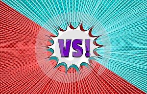 Comic competitive and duel concept