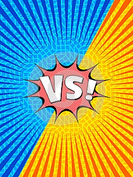 Comic duel colorful explosive concept