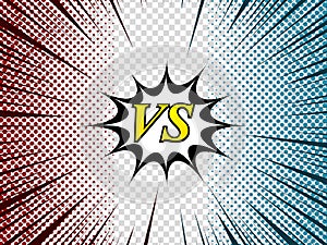 Comic duel composition