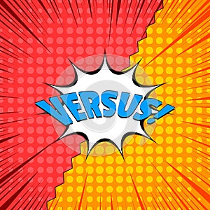 Comic duel dynamic concept