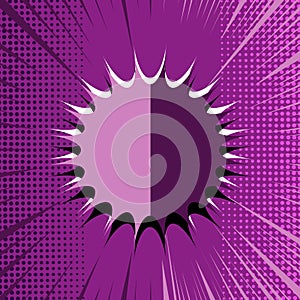 Comic duel explosive concept