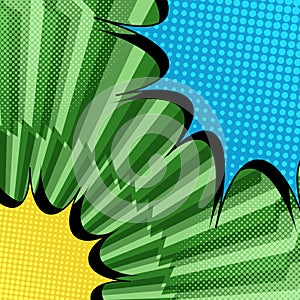 Comic dynamic duel concept