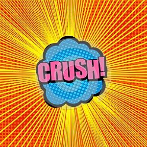 Comic dynamic explosive template